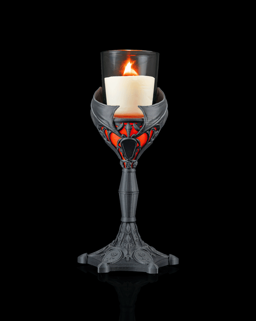 Dark Chalice Candle Holder
