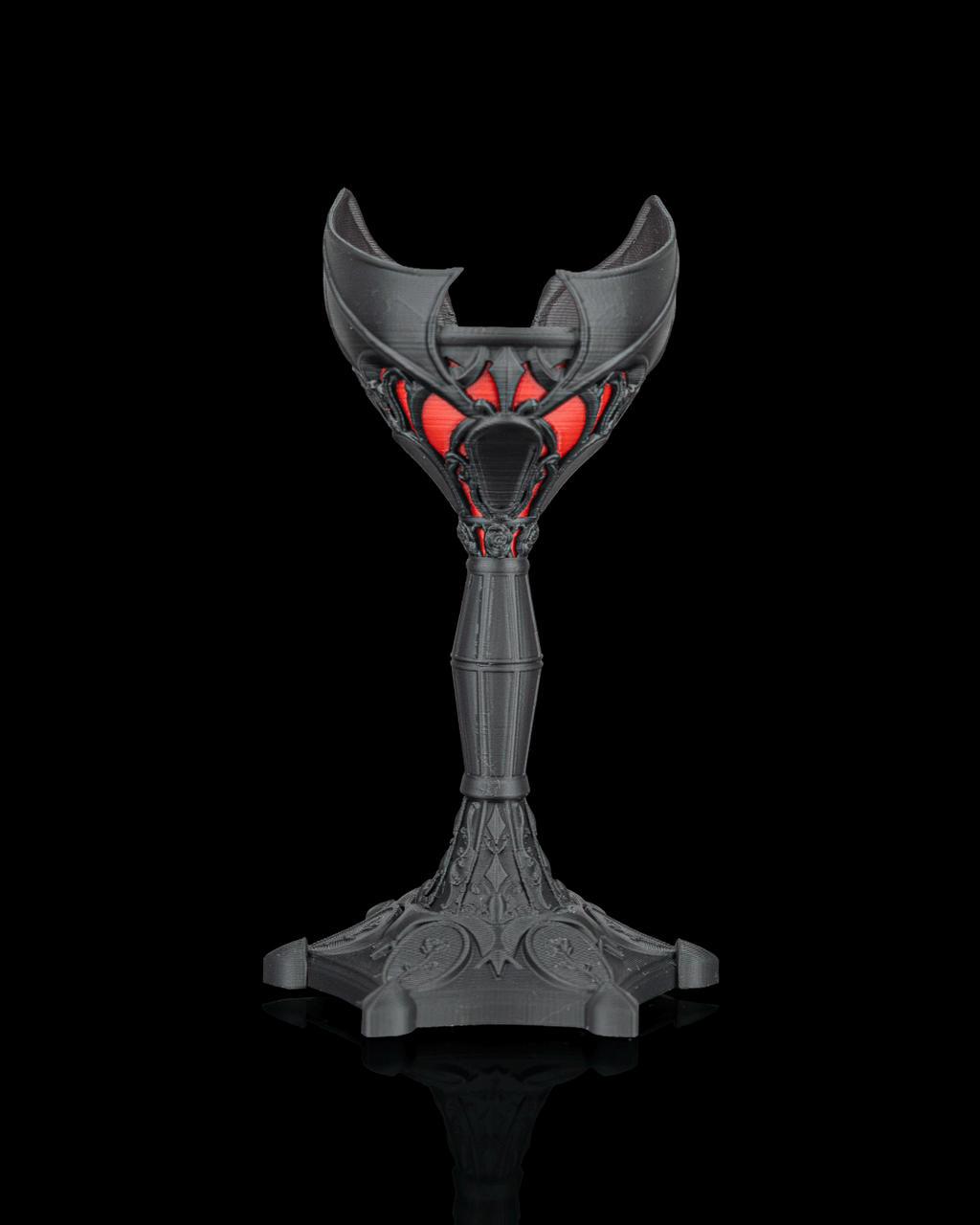Dark Chalice Candle Holder