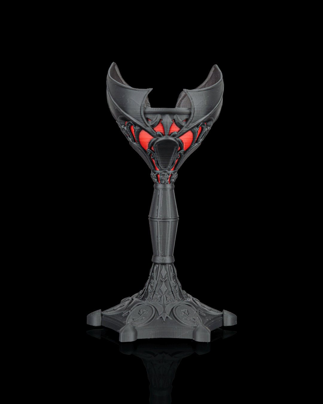 Dark Chalice Candle Holder