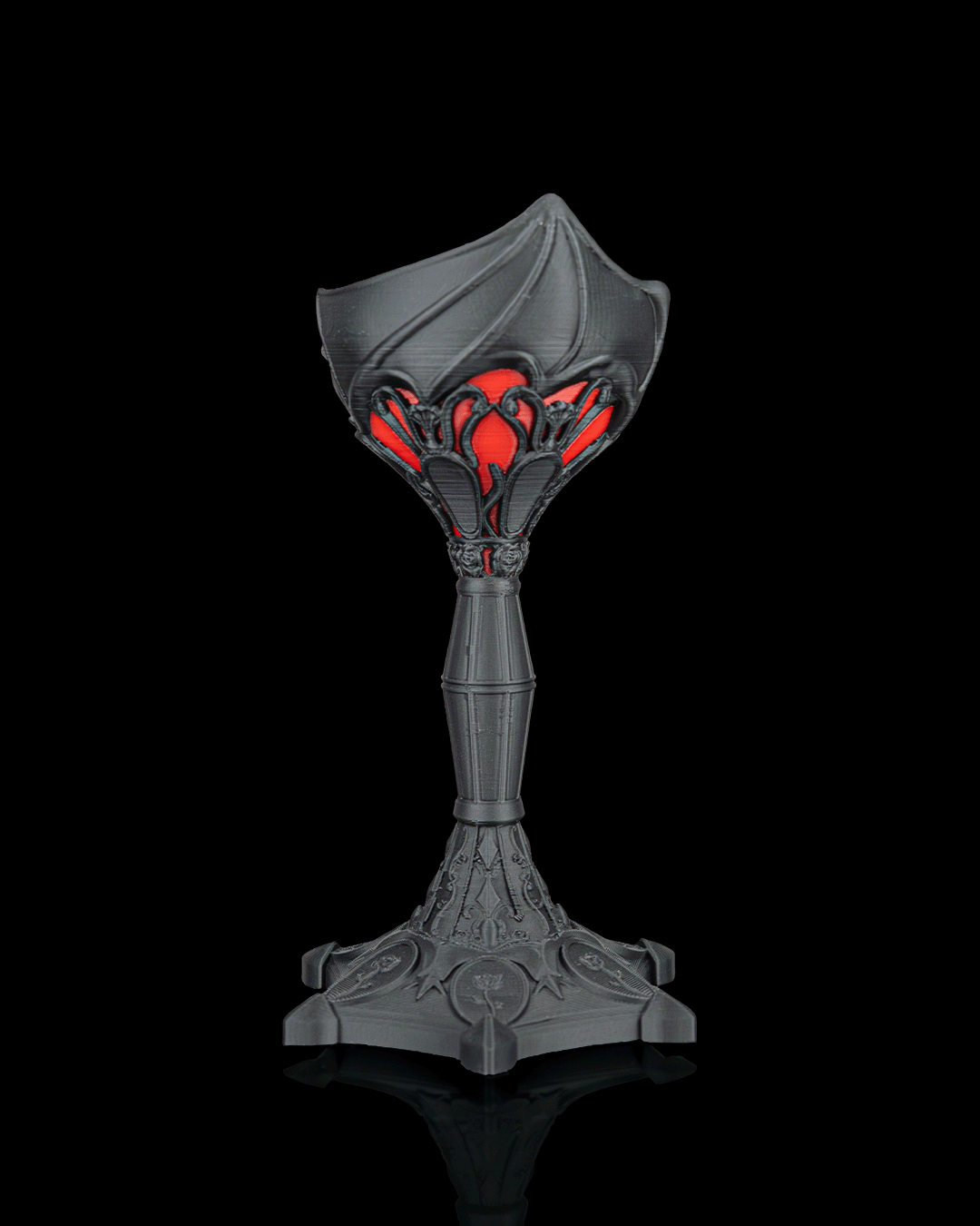 Dark Chalice Candle Holder