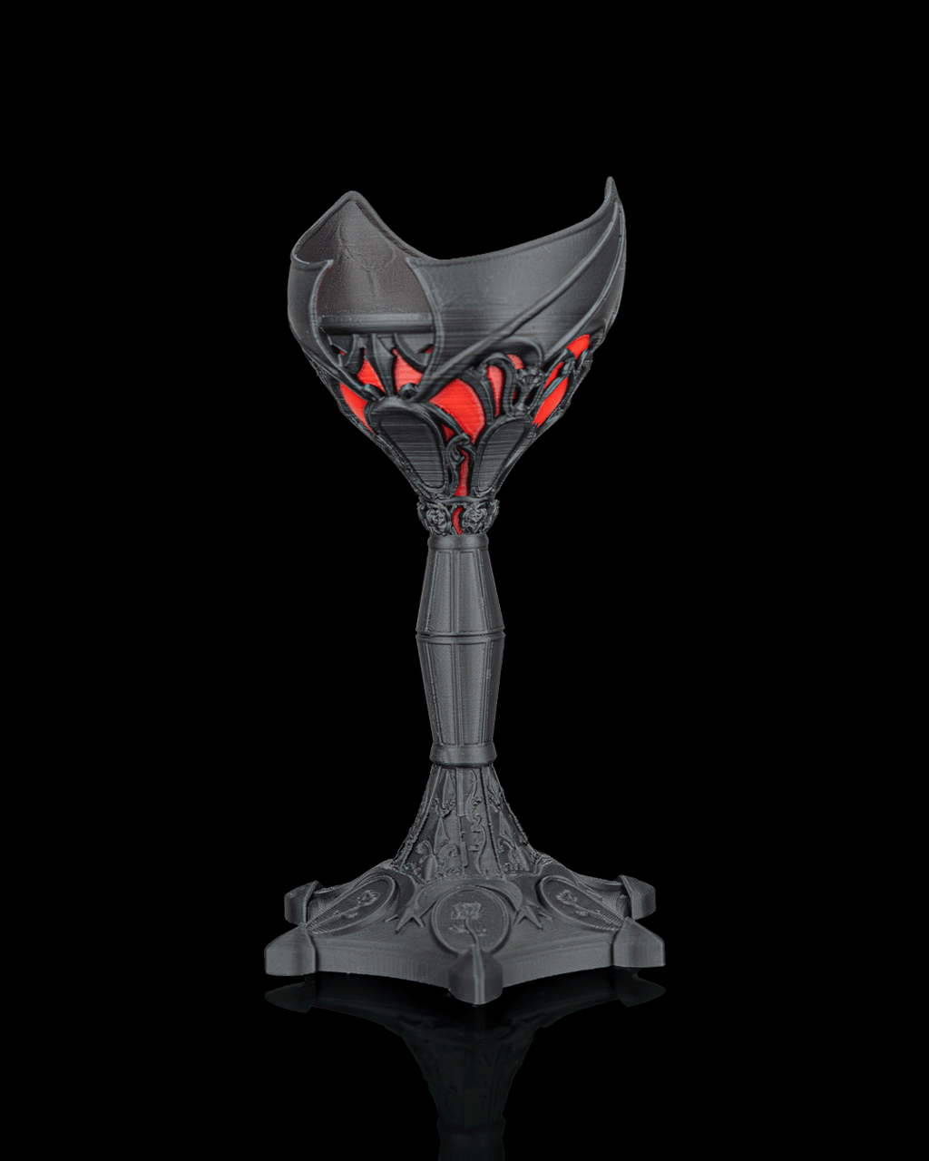 Dark Chalice Candle Holder