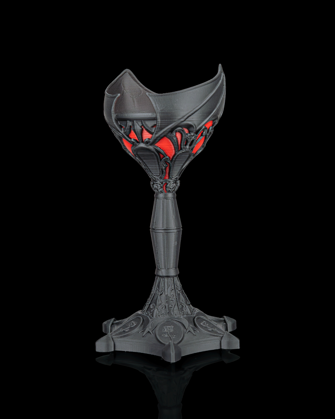 Dark Chalice Candle Holder