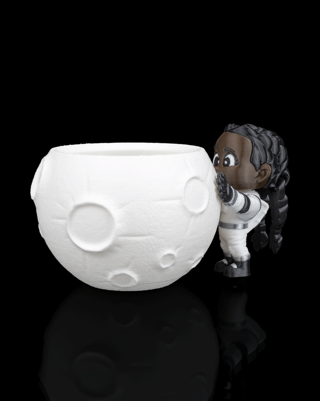 Catch the Moon - Custom Astronaut Trinket Dish