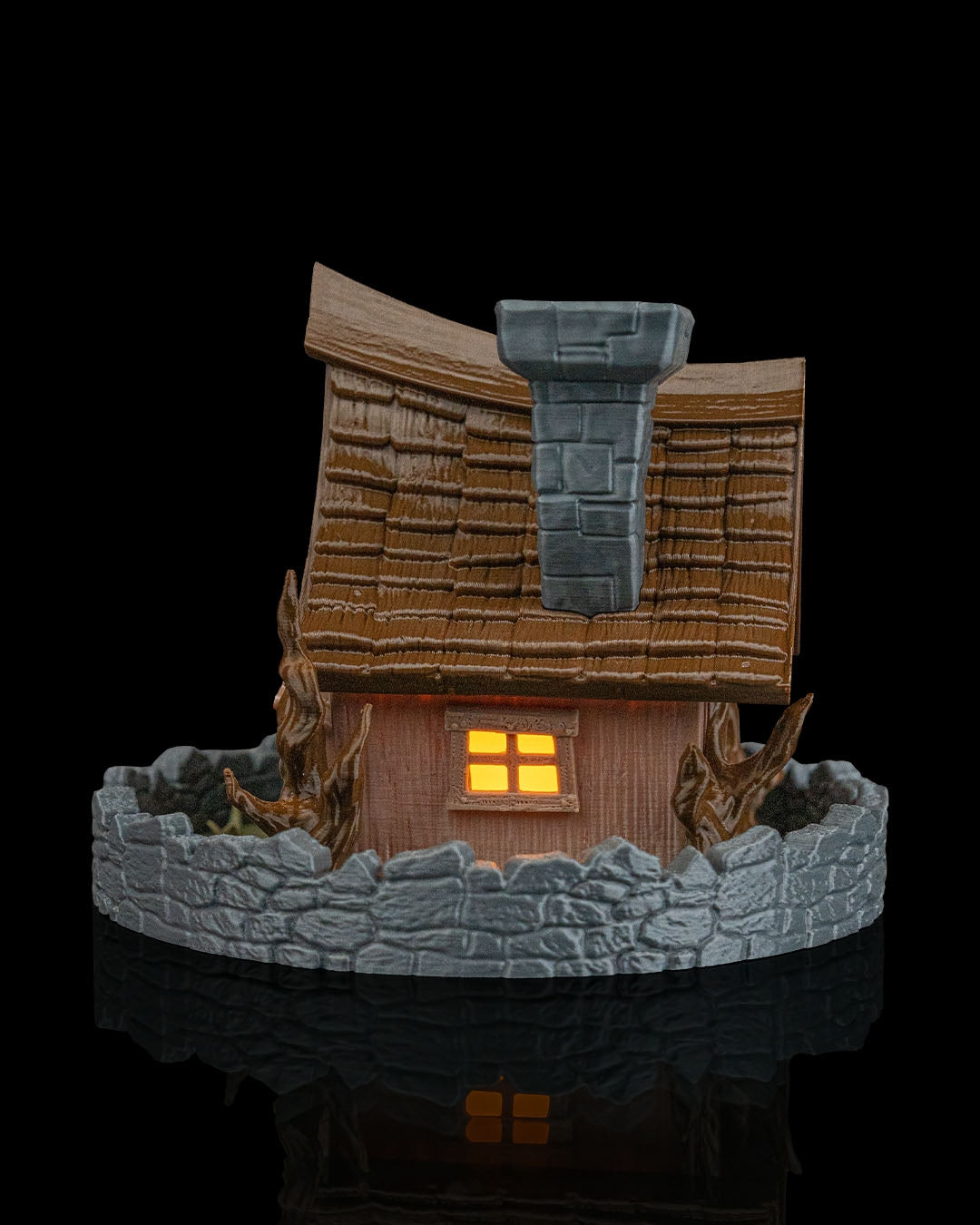 Ghost Manor Lamp & Backflow Burner