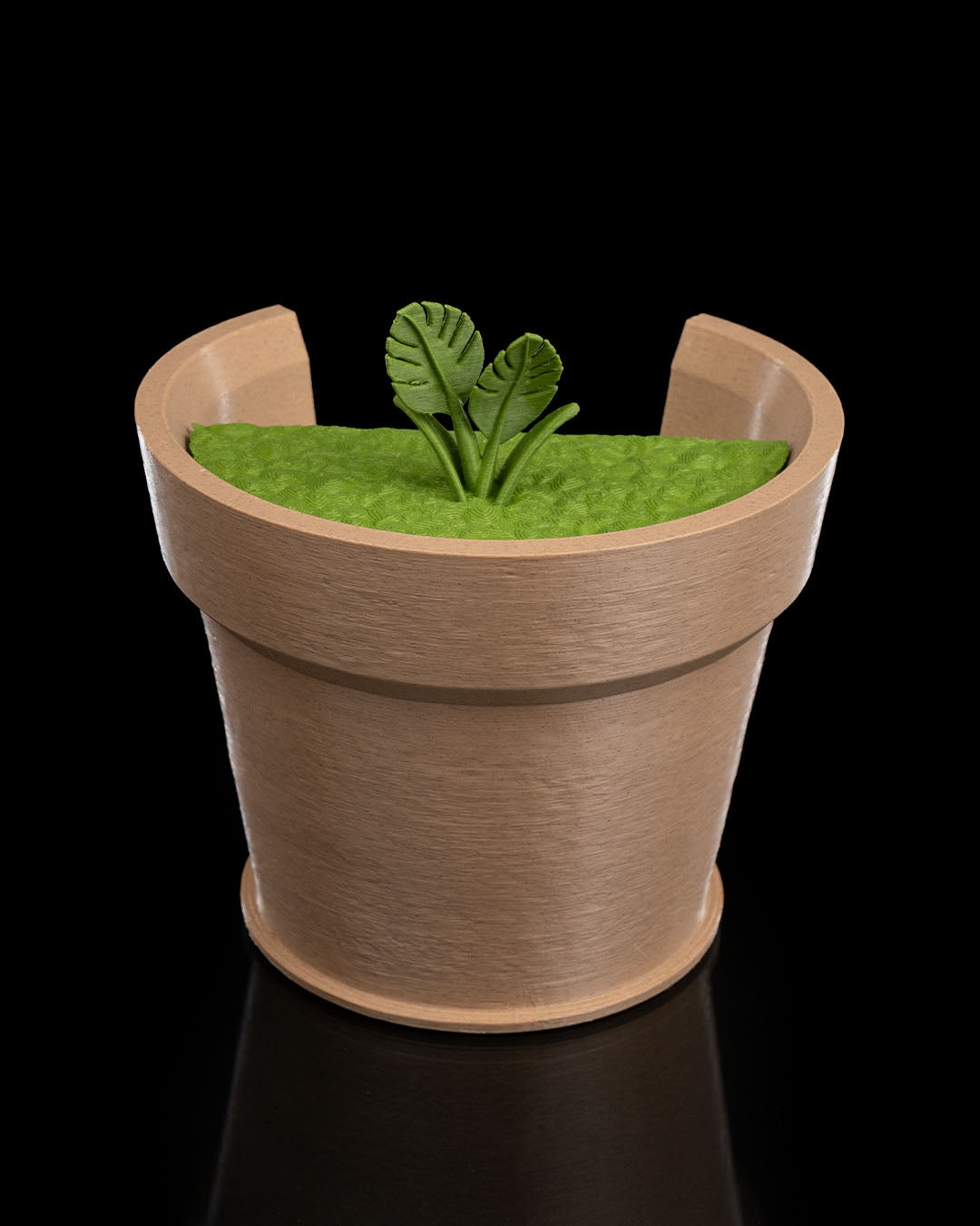Monstera Plant Vase Light