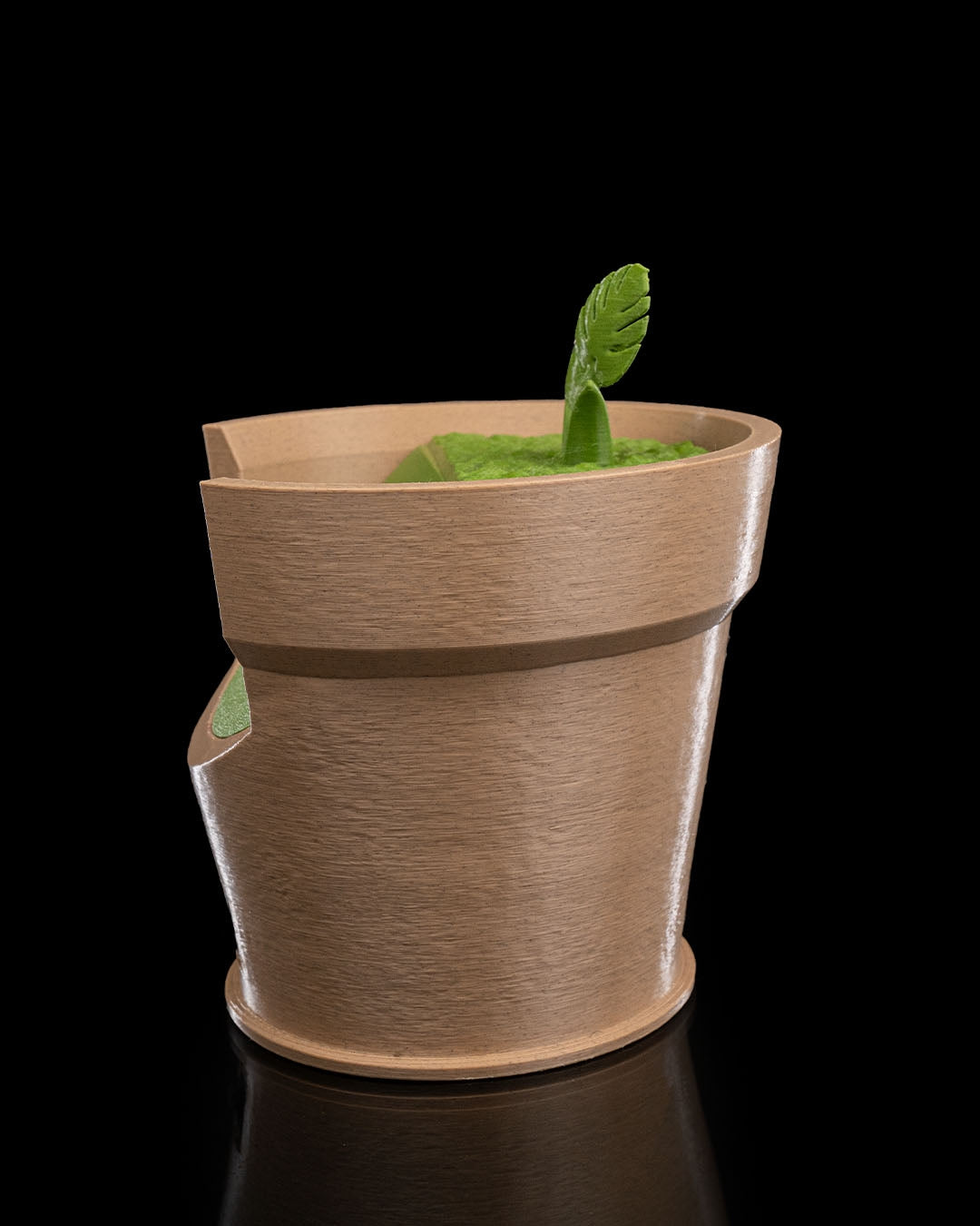 Monstera Plant Vase Light