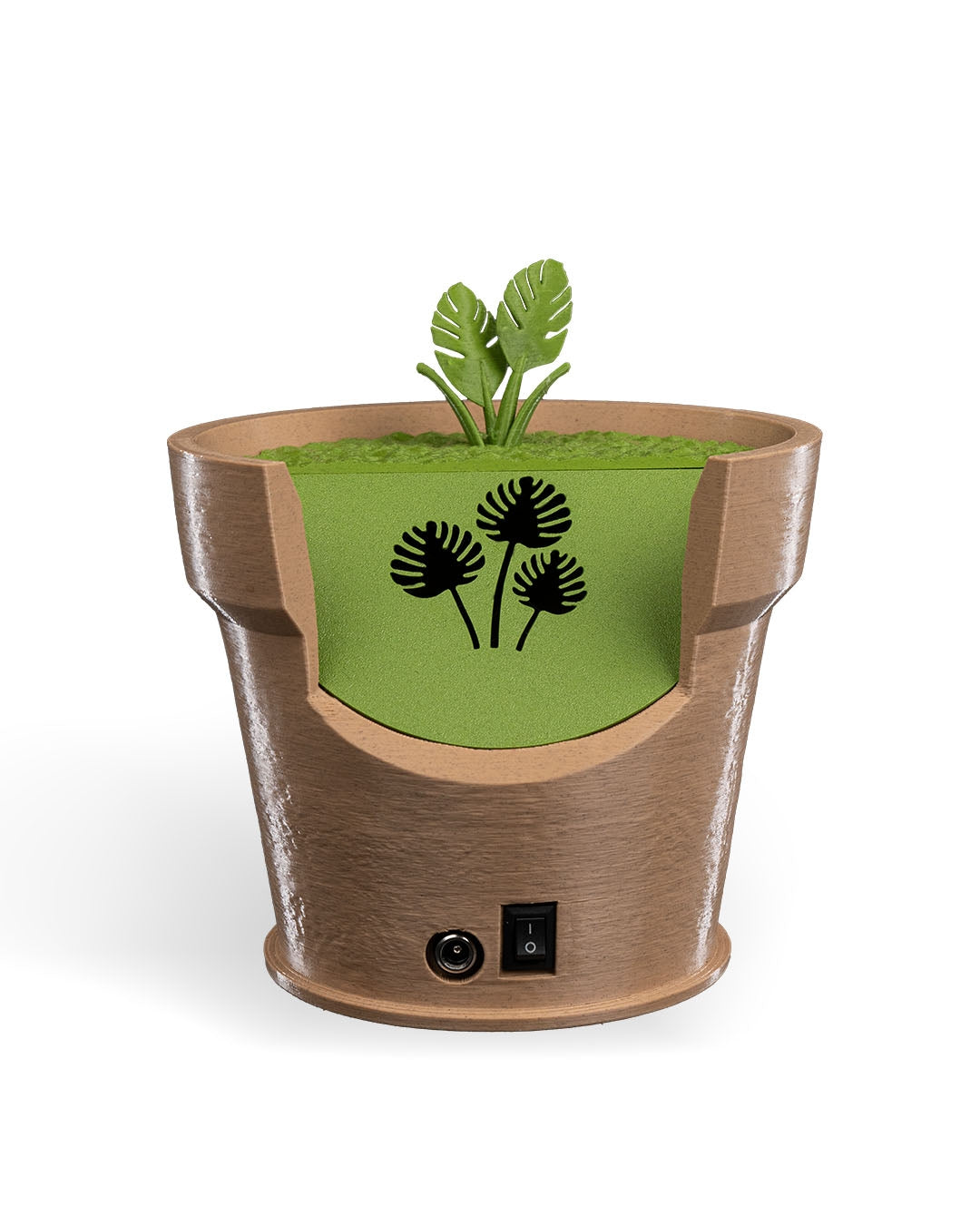 Monstera Plant Vase Light